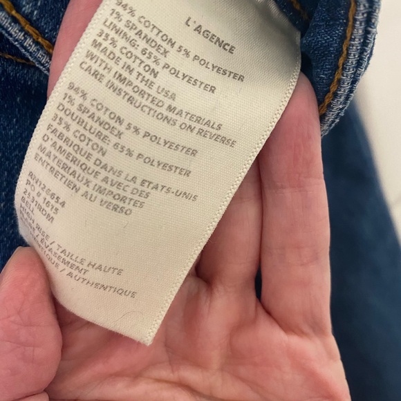 L’AGENCE high rise flare jeans - Picture 6 of 8